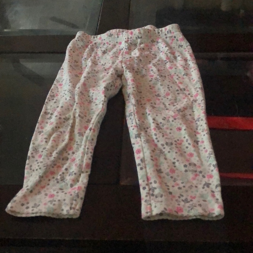 Infant floral pants for girl